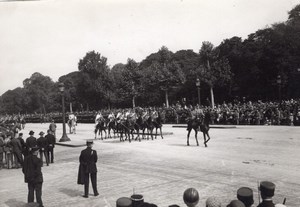 Victory Day Military Troops Parade Paris 1919 Photo