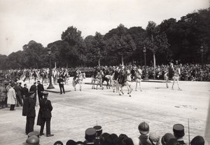 Victory Day Military Troops Parade Paris 1919 Photo