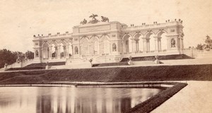 Gloriette Schonbrunn Palace Austria old Photo 1880'
