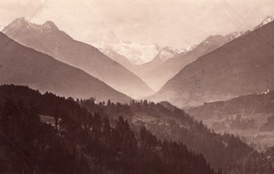 Anssicht Schonberg Austria old Photo 1880'