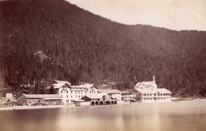 Achensee Scholastica Austria Finsterlin old Photo 1880'