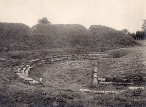 Gallo-Roman Site Champlieu Oise Archeology Photo 1900'