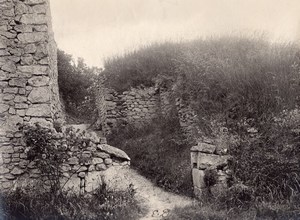 Gallo-Roman Site Champlieu Oise Archeology Photo 1900'