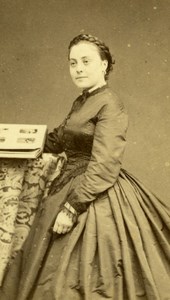 Ponsin actress Comedie Française old CDV photo 1860'