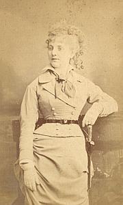 Legault actress Comedie Française old CDV photo 1870'