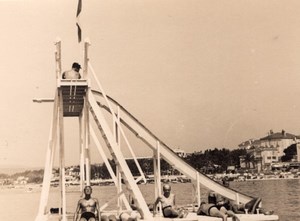 French Riviera boat plane bike France 8 old Photos 1935