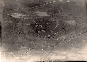 Romanian Front Orient War Military aerial Photo WWI