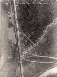 Romanian Front Orient War Military aerial Photo WWI