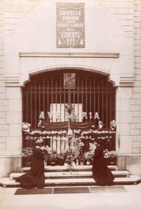 France, Paris State Church Separation old Photo 1900'