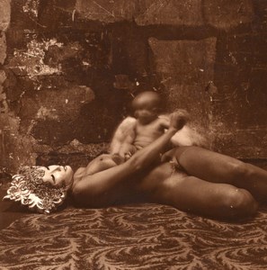 Allegory Maternity women mask angel nude Photo 2000