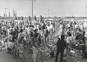 Bordeaux Anti Pollution Demonstration old Photo 1972
