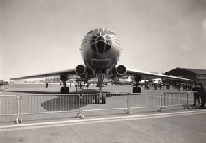 Paris Le Bourget Exhibition Tupolev Tu-114 Russian Airplane Photo 1959