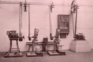 Aachen Deutsche Elektrizitäts Werke old Otto Photo 1895