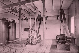 Aachen Deutsche Elektrizitäts Werke old Otto Photo 1895