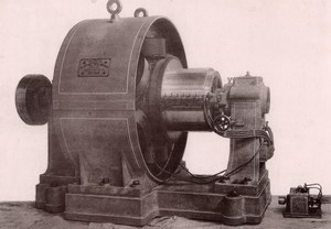 Aachen Deutsche Elektrizitäts Werke old Otto Photo 1895