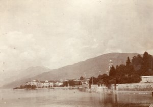 Italy Maggiore Lake Pallanza View snapshot Photo 1899