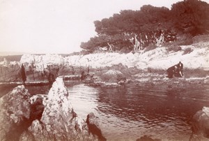 St Honorat Isle old Couton Instantaneous Photo 1896