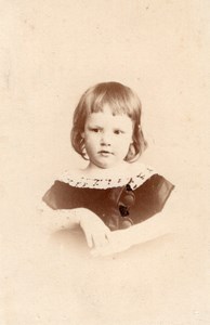 Boy Rendall Family old CDV Hills & Saunders Photo 1870'