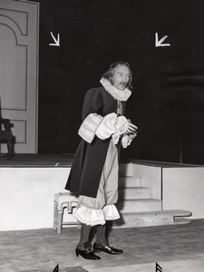 Jean Vilar Molière l'Avare Theater Lipnitzki Photo 1952