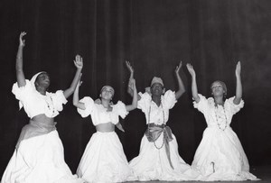 Voodoo Ballet Dancer Paris Roger Pic Photo 1960