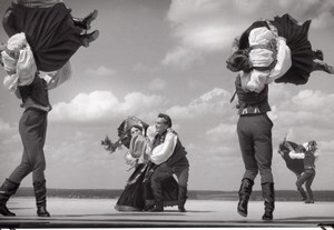 Poland Slask Ballet Folk Dancers Zaiks Photo 1958