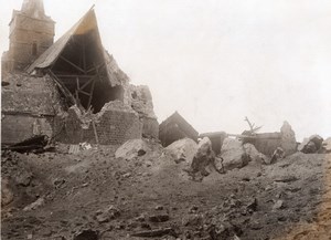 British Troops Passchendaele battle WWI old Photo 1917'