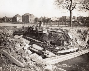 Fall of Peronne British Troops WWI Photo 1917'