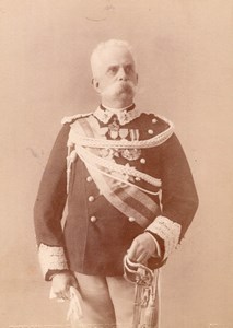 King of Italy Umberto I Brogi Cabinet Card Photo 1895