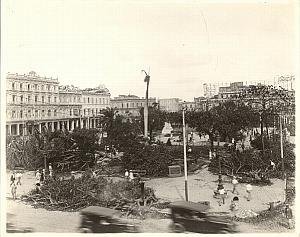 Cuba La Habana Disaster El Cyclon del 26 old Photo 1926