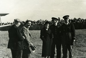 Aviation Le Bourget Airport Military Party old Photo 1930'