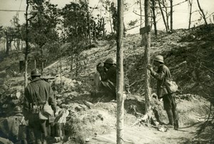 Champagne Military First World War WWI old Photo 1917