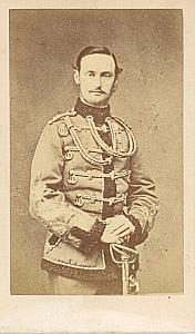 Denmark Prince Frederic VIII old CDV Photo 1860'