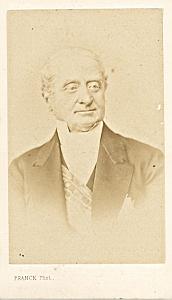 Eugene Schneider France Forges Franck CDV Photo 1865