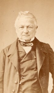 Minister Adolphe Thiers old Disderi CDV Photo 1865'