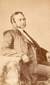 French Politician Eugene Rouher Pierson CDV Photo 1860'