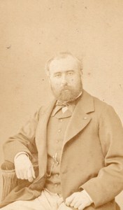 French Senator Henri Chevreau old Nadar CDV Photo 1865'