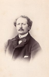 Mulhouse G Schlumberger Cotton Textile Industrialist old Dardel CDV Photo 1865'