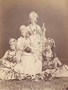 Countess Aristocracy Fashion Wien Atelier Adele Cabinet Card Photo CC 1869