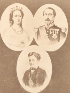 Napoléon Eugene Prince Imperial old CDV Photo 1870