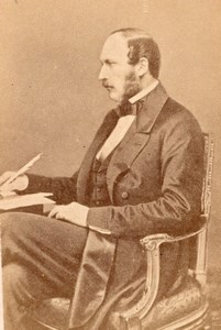 Prince Consort Albert United Kingdom old CDV Photo 1865