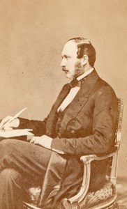 Prince Consort Albert United Kingdom old CDV Photo 1865