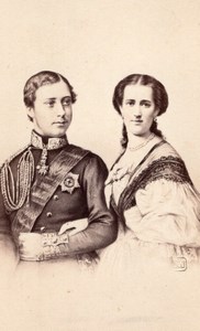 Great Britain Prince de Galles Wife old CDV Photo 1865'