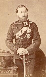 Great Britain Royalty Prince de Galles CDV Photo 1865'