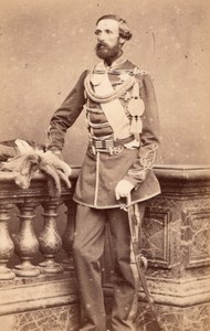Sweden Royalty King Oscar II old Pierson CDV Photo 1865'