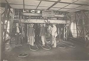 Coal Mine Worker Eletricity Lens France old Photo 1920