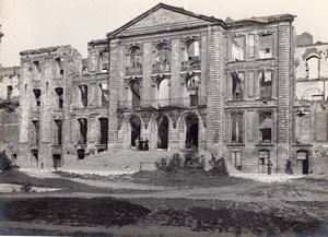 France Arras St Vaast Destruction WWI old Photo 1918'