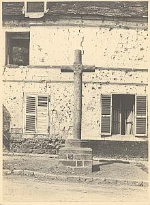 France Arras Ste Catherine Destruction WWI photo 1918'