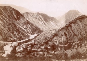 Alpes Mercantour Chasseurs Alpins Military Photo 1902