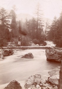 Alpes Mercantour Chasseurs Alpins Military Photo 1902