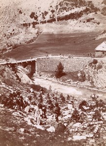 Alpes Mercantour Chasseurs Alpins Military Photo 1902